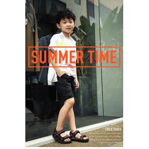 サンダル キッズ 男の子 ジュニア スポーツサ...の詳細画像1