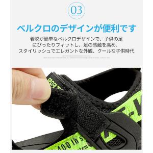 サンダル キッズ 男の子 ジュニア スポーツサ...の詳細画像4