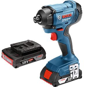 ボッシュ BOSCH 充電インパクトドライバー GDR18V-160 2.0Ahバッテリー2個付き｜セキチューヤフー店