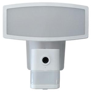 DXデルカテック 防犯カメラ付きLEDセンサーライト 1000lm 1灯タイプ