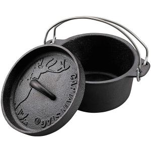 UNIFLAME ダッチオーブン II 6インチ　ユニフレーム　ダッチオーブン2 UFダッチオーブンⅡ 6インチ - ユニフレーム アウトドア用品総合