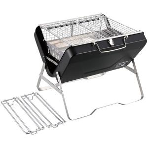 バーベキューコンロ 折りたたみ ステンレス ノートブックSS a+