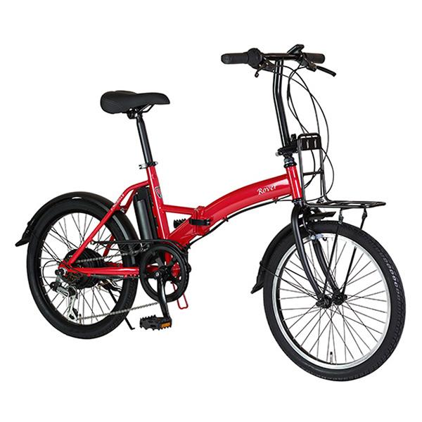 ローバー ROVER e-MOBILLY206 レッド 20型 電動アシスト折畳み自転車 18236...