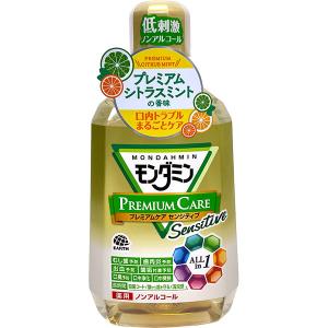 即日出荷 アース製薬 薬用モンダミン プレミアムケア センシティブ シトラスミント 1080ml｜sekichu