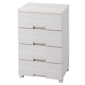 チェスト フィッツプラス イージー 4段 カプチーノ 奥行約41×幅55×高さ