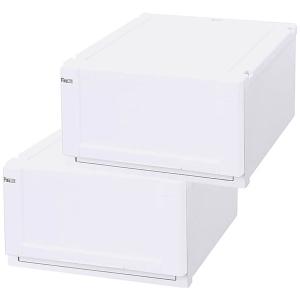 天馬 フィッツユニットケース ホワイト 4525 2個組 沖縄・離島配送不可