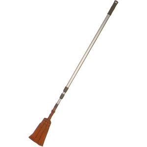 出荷 加藤伝蔵商店 アルミ製 伸縮式天井ほうき 280cm