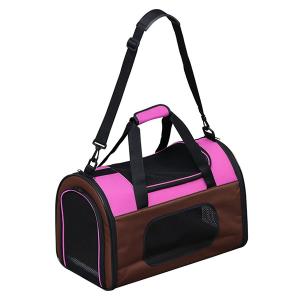 直送 代引 日時指定不可 アイリスオーヤマ 折りたたみソフトキャリー Mサイズ POTC-500A ピンク 沖縄 離島配送不可