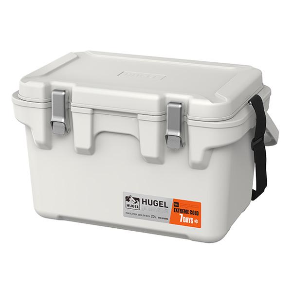 即日出荷 アイリスオーヤマ HUGEL 真空断熱クーラーボックス 20L アッシュホワイト VITC...