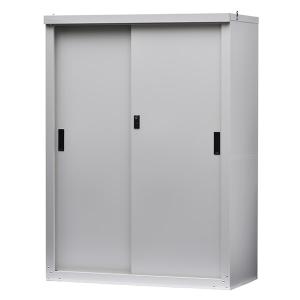 グリーンライフ 物置 収納庫 屋外 小型日本製棚板1枚・鍵付き(幅89