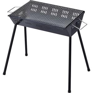 GREEN LIFE 炭足しカンタンステンレスBBQコンロ GSB-600STTN