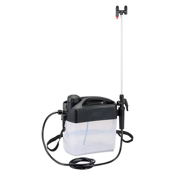 即日出荷 工進 充電式噴霧器 5L BGT-5HD 自在2頭口噴口 ハイパワー 電動 肩掛け