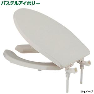 SANEI(サンエイ) 前割便座 ソフト閉止 簡単取付 ワンタッチ着脱 標準