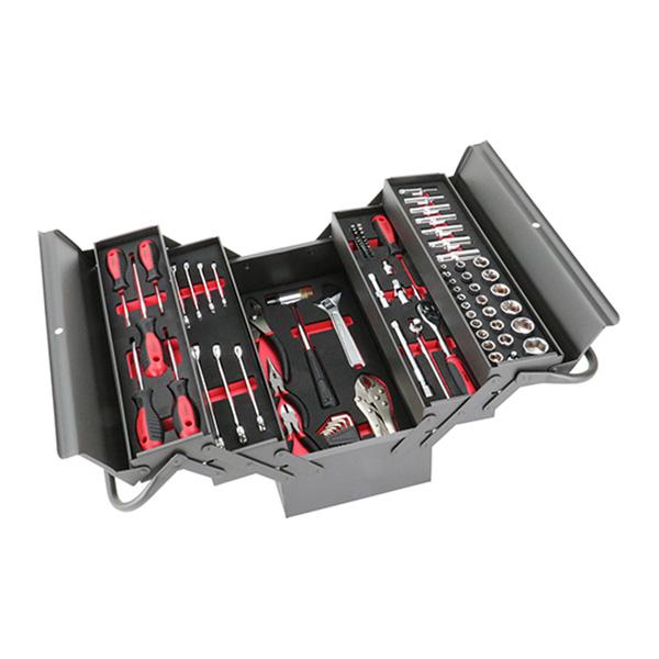 即日出荷 藤原産業 E-Value 整備工具セット 両開き  85点組 EST-2685GM