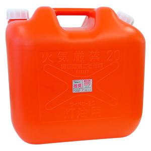 出荷 岩谷マテリアル 灯油缶 20リットル 赤 ポリタンク