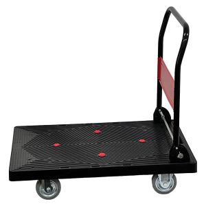 出荷 山善 YAMAZEN 静音 プラスチック台車 JSD-300SHR 耐荷重300kg