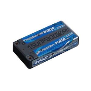 SUNPADOW 7.6V / 4000mAh / 100C Blueリポバッテリー（ショート）【サンパドウ日本総代理店】｜sekido-store