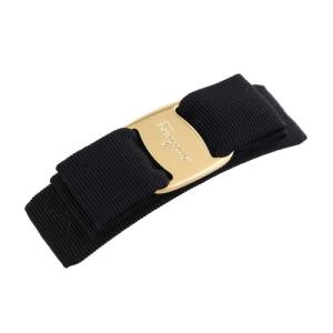 フェラガモ バレッタ ヘア アクセサリー レディース ブラック Salvatore　Ferragamo 342019 495450 NERO/ORO｜GINZA LoveLove