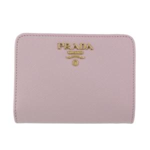 プラダ PRADA 二つ折り財布 レディース ピンク 1ML018 QWA F0E18 ALABASTRO｜GINZA LoveLove