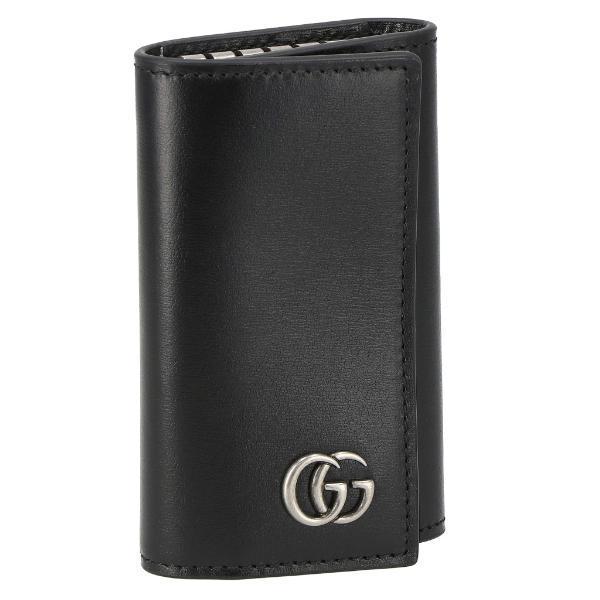 グッチ GUCCI キーケース レディース GGマーモント ブラック 435305 0YK0N 10...