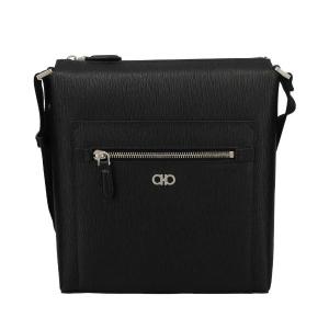 SALVATORE FERRAGAMO ショルダーバッグ ブラック メンズ 240131 FERRAGAMO Ferragamo フェラガモ ショルダーバッグ メンズ