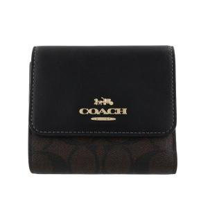 COACH（コーチ） 財布 コーティングキャンバス レザー シグネチャー