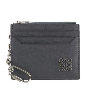 ロエベ LOEWE カードケース レディース アナグラム グレー C821R89X01 1640 ASPHALT GREY｜sekido