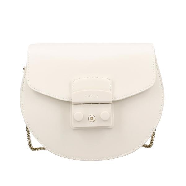 FURLA フルラ ショルダーバッグ レディース メトロポリス ホワイト BATJEP0 ROUND...