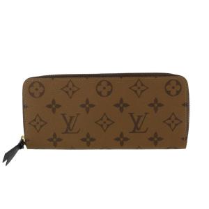 ルイヴィトン LOUIS VUITTON 長財布 モノグラム ポルトフォイユ・クレマンス ブラウン M82336｜GINZA LoveLove