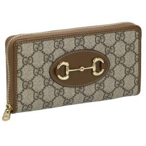 オ11/GUCCI/グッチ/長財布/折り財布/ハラコ/ブラウン/希少 グッチ 財布 レディース 長財布 オフィディア GG ジップ