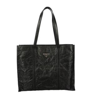 プラダ トートバッグ レディース ブラック PRADA 1BG460 V OON