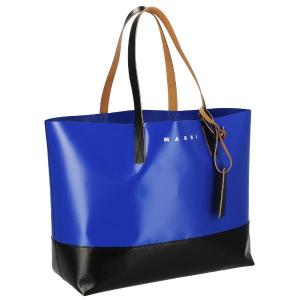 MARNI マルニ トートバッグ レディース トライベカ ブルー SHMQ0038A0 P3572 ...