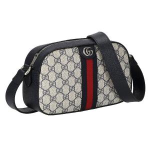 GUCCI グッチ ショルダーバッグ レディース GGスプリーム ブルー 681064 96IWN 4076