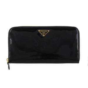 PRADA プラダ 長財布 レディース ブラック 1ML506 QWA F0002