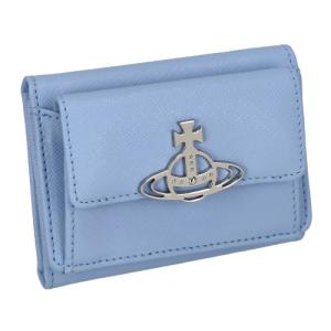 ヴィヴィアンウエストウッド 三つ折り財布 レディース ライトブルー Vivienne Westwood 52010013 K403 LIGHT?BLUE