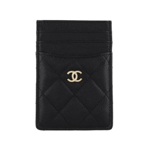 シャネル  カードケース レディース ブラック CHANEL AP3595 B10583 C3906...