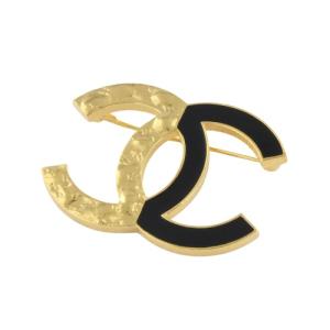 CHANEL（シャネル） Bicolor CC Brooch ブローチ メタル ココマーク CC