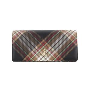 ヴィヴィアンウエストウッド長財布レディースマルチカラーVivienneWestwood51060025UD101TARTANBROWN/BLACK