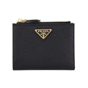 PRADA（プラダ） PRADA 2つ折り財布 小銭入れ付き SAFFIANO TRIANGOLO
