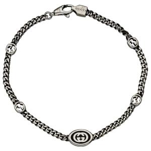 グッチ ブレスレット メンズ シルバー GUCCI 678657 J8410 爆買