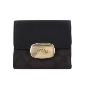 COACH（コーチ） 財布 レディース 2つ折り 折財布 コンパクト