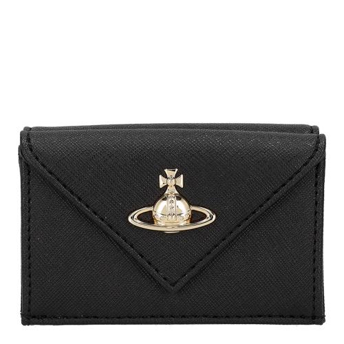 ヴィヴィアンウエストウッド 三つ折り財布 レディース ブラック Vivienne Westwood ...
