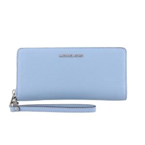 マイケルコース 長財布 レディース ジェット セット トラベル ブルー MICHAEL KORS 35F7STVE7L LIGHT SKY
