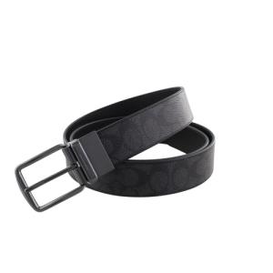 BVLGARI（ブルガリ） ロゴマニア スクエアバックル ベルト キャンバス