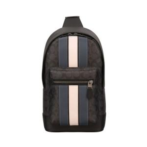 コーチ アウトレット ボディバッグ メンズ ブラック COACH OUTLET CV923 QBOH0 チャコール/デニム/チョーク