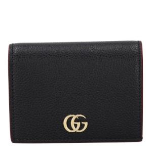 グッチ 二つ折り財布 レディース ブラック GUCCI 456126 AAE5F 1062