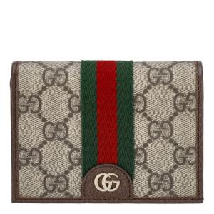 グッチ 二つ折り財布 レディース オフィディア スモールウォレット ブラウン GUCCI 838487 FAE0L 9746