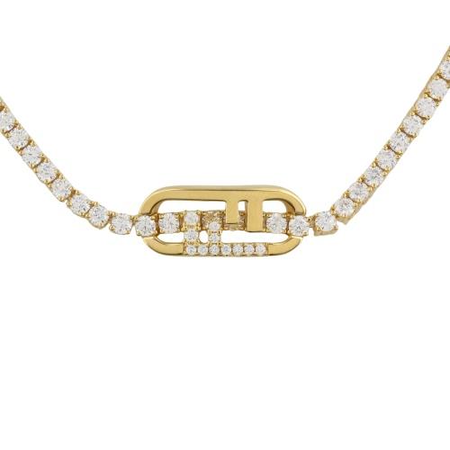 FENDI Fendi LOCK NECKLACE ショルダーバッグ 8AL188
