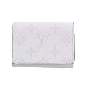 ルイヴィトン カードケース 名刺入れ モノグラム カードケース アンヴェロップ・カルト ドゥ ヴィジット ホワイト LOUIS VUITTON M14130 オプティック ホワイト