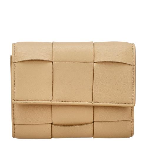 BOTTEGA VENETA Bottega Veneta MAXI INTRECCIAT 二つ折り財布 651372 V3UO1